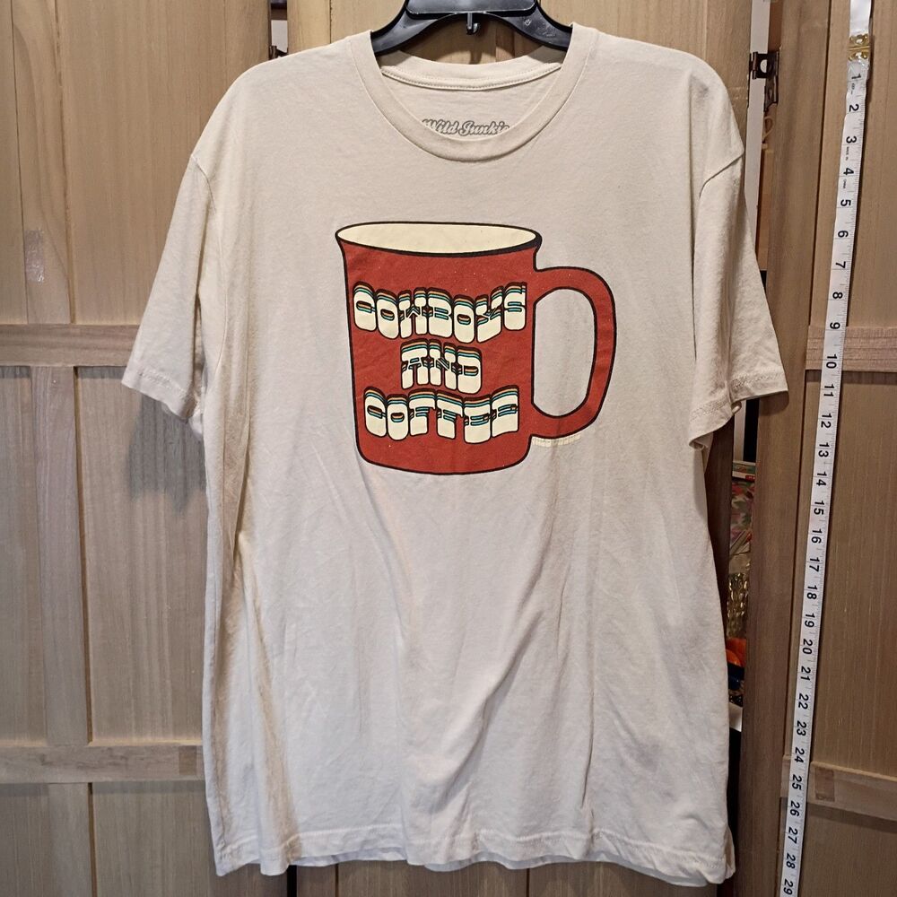 Coffee and Cowboys shirt xl